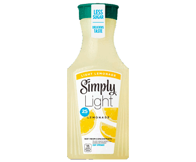 Simply Light Lemonade, 52 Fl Oz Bottle