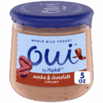 Oui by Yoplait Mocha & Chocolate Whole Milk Yogurt, French Style Yogurt Snack, 5 OZ Glass Yogurt Jar