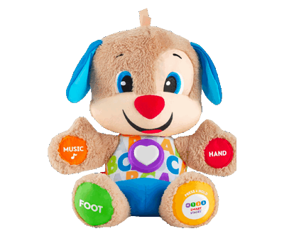 Baby & Toddler Toy Smart Stages Puppy With White Shirt, For Ages 6+ Months